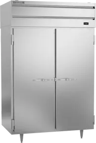 Beverage-Air - 52" P Series Stainless Steel Pass-Thru Freezer w/ 4 Solid Swing Doors - PFD2HC-1AS