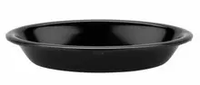 G.E.T - 5 oz Black Melamine Oval Ramekin (48 Per Case) - DN-365-BK