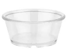 G.E.T - 4 oz Clear SAN Plastic Ramekin (48 Per Case) - ER-040-CL