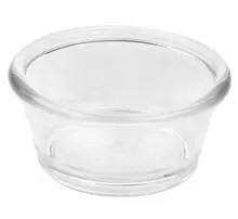 G.E.T - 1.5 oz Clear SAN Plastic Ramekin (48 Per Case) - HG-015-CL