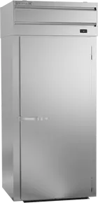 Beverage-Air - 36" P Series Stainless Steel Roll-Thru Warming Cabinet  w/ 2 Solid Swing Doors - PHI1-1S-PT