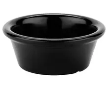 G.E.T - 1.5 oz Black Melamine Ramekin (72 Per Case) - RM-203-BK