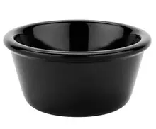 G.E.T - 3 oz Black Melamine Ramekin (48 Per Case) - RM-388-BK
