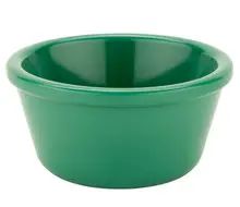 G.E.T - 3 oz Rainforest Green Melamine Ramekin (48 Per Case) - RM-388-FG