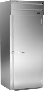 Beverage-Air - 36" P Series Stainless Steel Extra Tall Roll-In Warming Cabinet  w/ 1 Solid Swing Door - PHI1XT-1S