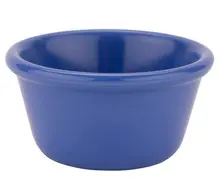 G.E.T - 4 oz Peacock Blue Melamine Ramekin (48 Per Case) - RM-400-PB