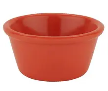 G.E.T - 4 oz Rio Orange Melamine Ramekin (48 Per Case) - RM-400-PB