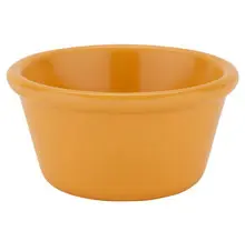 G.E.T - 4 oz Tropical Yellow Melamine Ramekin (48 Per Case) - RM-400-TY