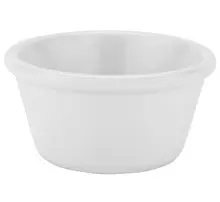 G.E.T - 4 oz White Melamine Ramekin (48 Per Case) - RM-400-W