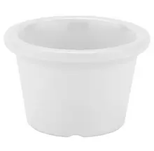 G.E.T - 1.5 oz White Melamine Ramekin (48 Per Case) - S-610-W