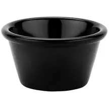 G.E.T - 3 oz Black Melamine Ramekin (48 Per Case) - S-630-BK