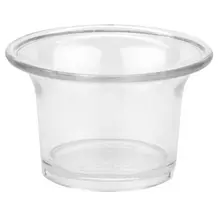 G.E.T - 2 oz Clear SAN Plastic Sauce Cup (48 Per Case) - SC-222-CL