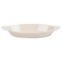 G.E.T - 10 oz Ivory Melamine Oval Ramekin (24 Per Case) - SD-08-IV