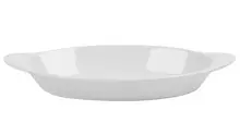 G.E.T - 10 oz White Melamine Oval Ramekin (24 Per Case) - SD-08-W
