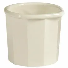 G.E.T - 2 oz Ivory SAN Plastic Syrup & Cream Pitcher (72 Per Case) - SP-2000-IV