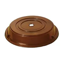 G.E.T - Amber Polypropylene Plate Cover for 7.9" to 8.8" Plates (12 Per Case) - CO-100-A