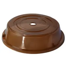 G.E.T - Amber Polypropylene Plate Cover for 10.6" to 11.4" Plates (12 Per Case) - CO-100-A