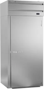 Beverage-Air - 36" P Series Stainless Steel Roll-In Refrigerator w/ 1 Solid Swing Door - PRI1HC-1AS