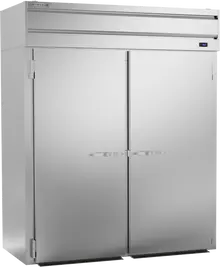 Beverage-Air - 69" P Series Stainless Steel Roll-In Refrigerator w/ 2 Solid Swing Doors - PRI2HC-1AS