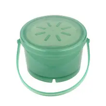 G.E.T - Eco-Takeouts 12 oz Jade Polypropylene Soup Container W/ Handle (12 Per Case) - EC-07-1-JA