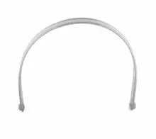 G.E.T - Eco-Takeouts Clear Polypropylene Replacement Handle for EC-07-1 (12 Per Case) - EC-07-HAN-CL