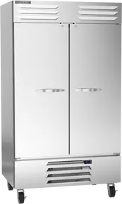 Beverage-Air - 47" Vista Reach-In Refrigerator w/ 2 Solid Swing Doors - RB44HC-1S