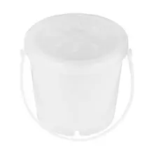 G.E.T - Eco-Takeouts 16 oz Clear Polypropylene Soup Container W/ Handle (12 Per Case) - EC-13-1-CL