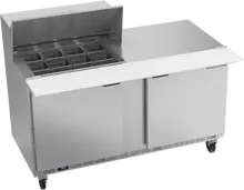 Beverage-Air - 60" Mega Top Sandwich Prep Table w/ 2 Doors - SPE60HC-12M