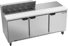 Beverage-Air - 72" Sandwich Prep Table w/ 3 Doors - SPE72HC-10