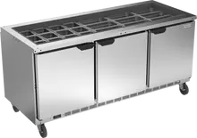 Beverage-Air - 72" Salad Bar w/ 3 Doors - SPE72HC-S