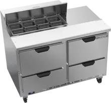 Beverage-Air - 48" Sandwich Prep Table w/ 4 Drawers - SPED48HC-08-4