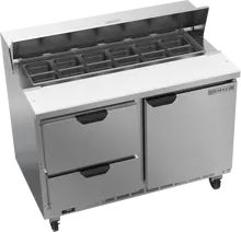 Beverage-Air - 48" Sandwich Prep Table w/ 2 Drawers & 1 Door - SPED48HC-12-2