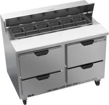 Beverage-Air - 48" Sandwich Prep Table w/ 4 Drawers - SPED48HC-12-4
