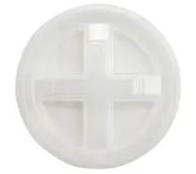 G.E.T - Eco-Takeouts 6.5" Clear Polypropylene Lid For EC-26 (288 Per Case) - EC-26-1-LID-CL