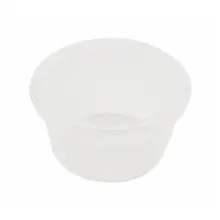 G.E.T - Eco-Takeouts 3 oz Clear Polypropylene Sauce Container (96 Per Case) - EC-31-CL