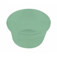 G.E.T - Eco-Takeouts 3 oz Jade Polypropylene Sauce Container (96 Per Case) - EC-31-JA