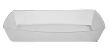 G.E.T - Eco-Takeouts 8" x 5" Clear Polypropylene Rectangular Food Tray (48 Per Case) - EC-34-1-CL
