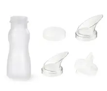 G.E.T - 16 oz Clear Polycarbonate Salad Dressing Kit - SA-16SDB-KIT