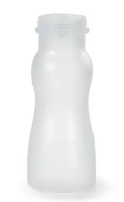 G.E.T - 16 oz Clear Polycarbonate Salad Dressing Bottle (12 Per Case) - SDB-16-PC-B-CL
