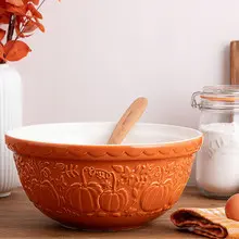 Mason Cash - Pumpkin  4L Orange Mixing Bowl