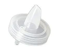 G.E.T - Clear Juice Salad Dressing Lid for SDB-16 & SDB-32 (12 Per Case) - Juice PourCL