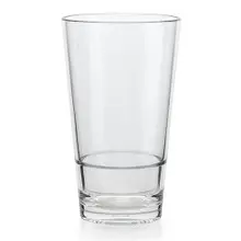 G.E.T - Revo 20 oz SAN Plastic Stackable Glass (24 Per Case) - S-18-CL