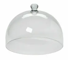 G.E.T - Madison Avenue 10.25" Clear Polycarbonate Dome Cover (8 Per Case) - CO-1080-CL
