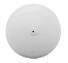 G.E.T - Madison Avenue 11.75" American White Round Melamine Display Tray W/ Screw Hole (12 Per Case) - ML-1125-AW