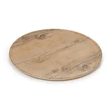G.E.T - Madison Avenue 13.5" Oak Wood Round Melamine Display Board (6 Per Case) - SB-1300-OW