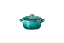 Le Creuset - .25 L Bleu Riviera Mini Round Cocotte