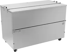 Beverage-Air - 58" Stainless Steel Cold Wall Dual Access Milk Cooler - ST58HC-S