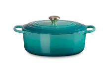 Le Creuset - Bleu Riviera 6.3 L Oval French Oven