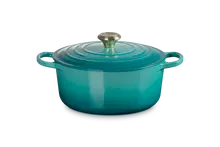 Le Creuset - Bleu Riviera 5.3L  Round French Oven