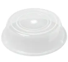 G.E.T - Clear Polypropylene Plate Cover for 10.4" to 11.15" Plates (12 Per Case) - CO-95-CL